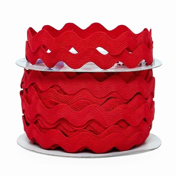 Red RIC Rac 11 mm X 25 Yards