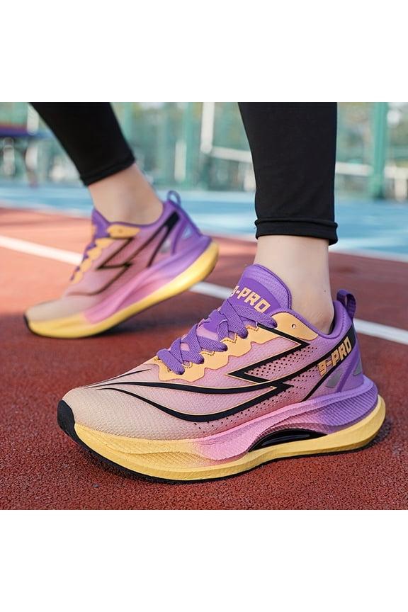 Red Rabbit 9 Pro Popcorn Soft-Sole Sneakers, Breathable Soft-Sole Rebound Carbon Plate Shock-Absorbing Racing Mid-Distance Professional Running Shoes