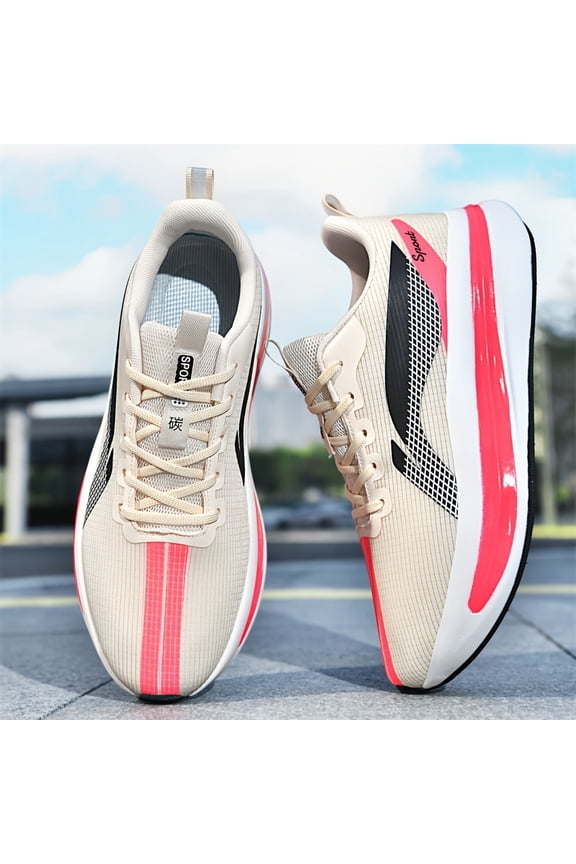 Red Rabbit 9 Ultra Night Glow True Explosion Mesh Professional Marathon Running Sports Shoes for All Seasons, Thick-Soled for Men And Women