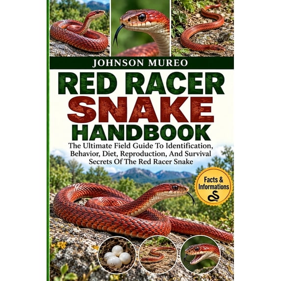 Red Racer Snake Handbook: The Ultimate Field Guide To Identification ...
