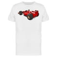 thumbnail image 1 of Red Racing Car Back View T-Shirt Men -Image by Shutterstock, Male Small, 1 of 2