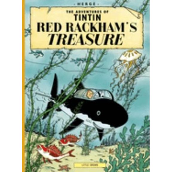 Pre-Owned Red Rackham's Treasure (The Adventures of Tintin), 9780316358347, 0316358347, Paperback,
