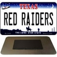 thumbnail image 1 of Red Raiders Novelty Metal Magnet M-13058 3.5" x 2" Magnet (M), 1 of 1