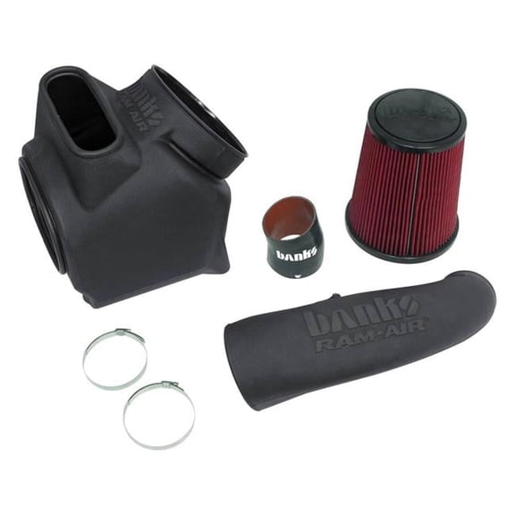 Red Ram-Air Intake System for 2017-2019 GM 6.6L L5P