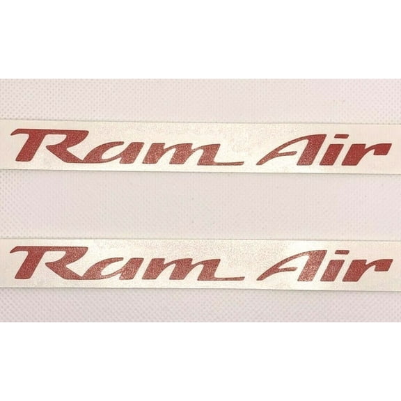 Red Ram Air Overlay Decal Set 1993-2003 Pontiac Firebird/Trans AM