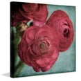 thumbnail image 1 of Marmont Hill 'Red Ranunculus' by Judy Stalus Painting Print on Wrapped Canvas, 1 of 7