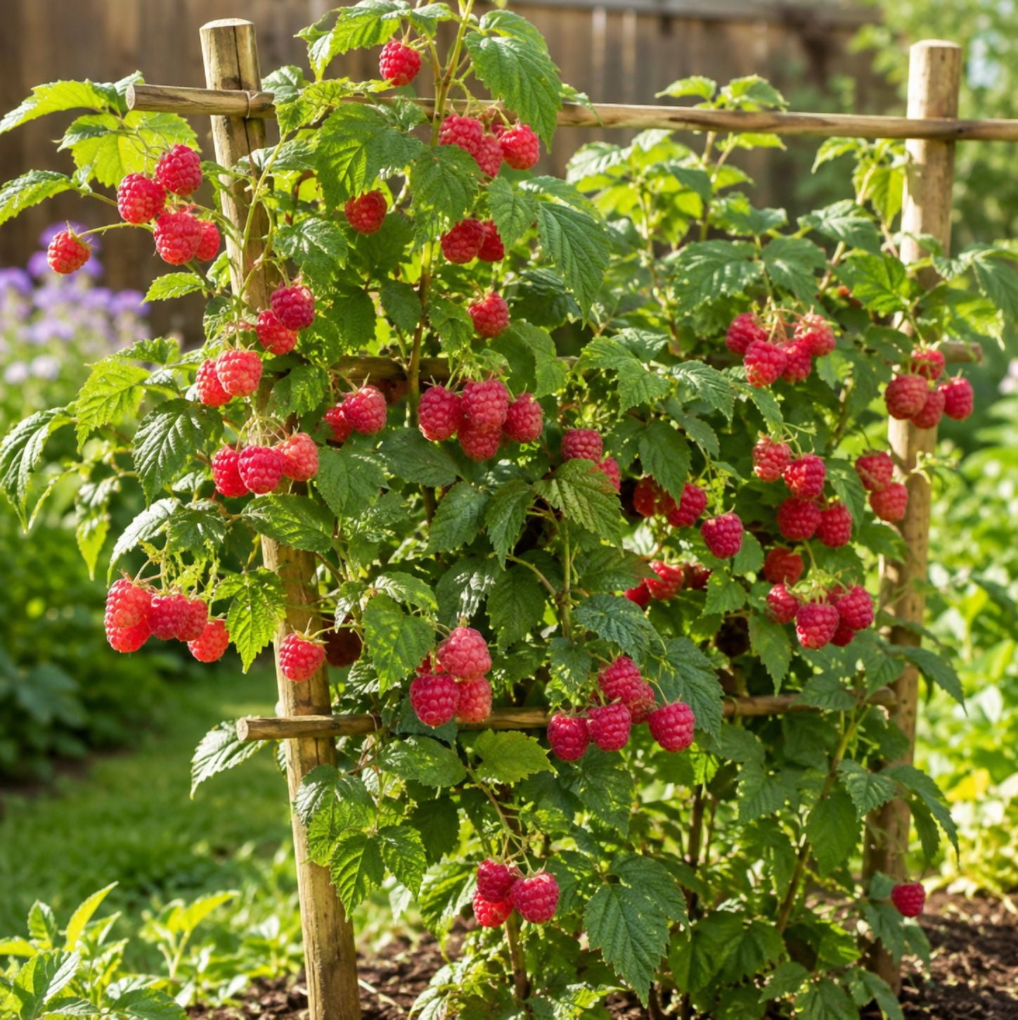 Red Raspberry Looking Fruit From Tree Red Raspberry Live Plant in 4 Inch Pot, Raspberry Fruit Plant for ...