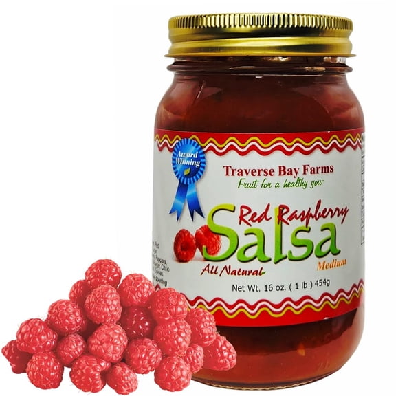 Red Raspberry Salsa, Medium - 1 Jar