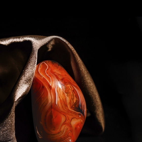 Red Raw Ore Rock Handheld Stone Specimen Natural Play Piece Ornament Approx 100g 1 to 2 Pieces Meditation Mineral Decor