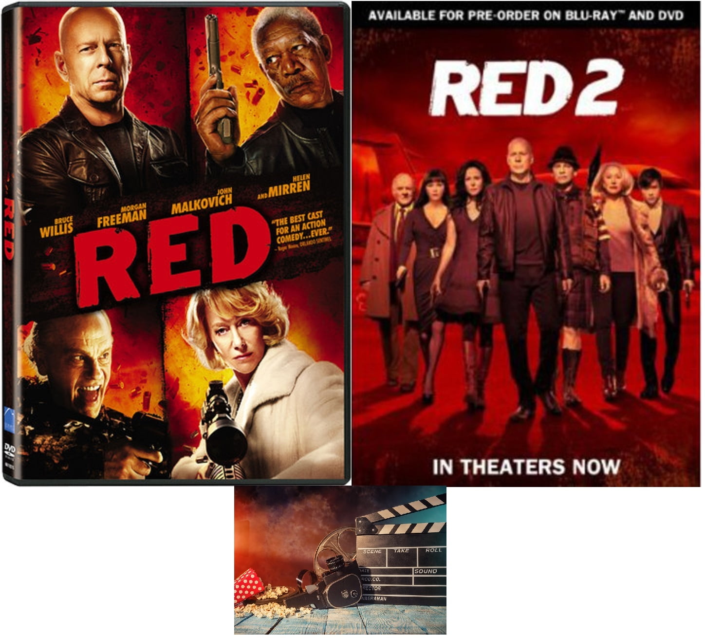  Red 1 & 2 : Movies & TV