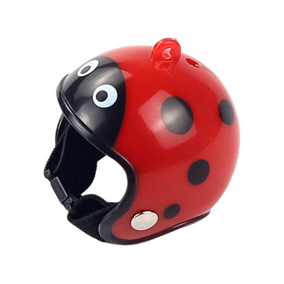 Red Red Funny Chicken Helmet For Roosters Hen Protective Headgear Halloween Costume Cosplay Pet Bird Toy Supply
