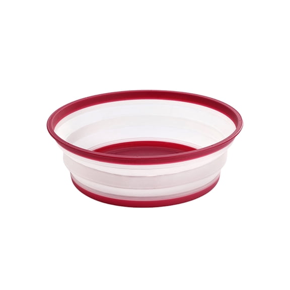 Red Red Plastic Microwave Cover Vented Collapsible Design Splatter Guard For Food Reheating Dishwasher Safe Kitchen Tool