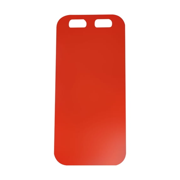 Red Red Plastic Sled 101X44 Cm That Rolls Up For Compact Storage Perfect For Family Winter Outings And Snow Play
