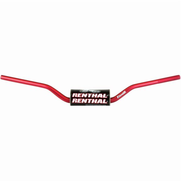 Renthal 604-01-RD Fatbar Red 1-1/8" Aluminum Handlebar