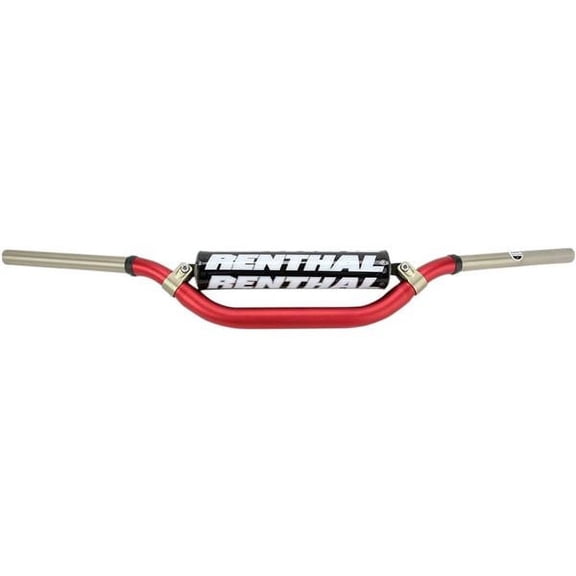 Renthal 998-01-RD-02-185 Twinwall Handlebar - Reed/Windham Bend - Red