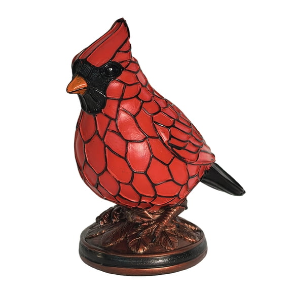 Red Resin Bird Lamps for Bedside Livingroom Bedroom Home Decoration Bird Night Light for Art Decor Light