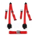 thumbnail image 1 of Red Retractable Bench Seat Belt Kit for 1959-1971 Triumph Herald Airplane 3 Point - 3 Belts, 1 of 1