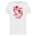 thumbnail image 1 of Red Retro Koi Fishes Tee Men's -Image by Shutterstock, 1 of 2