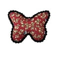 thumbnail image 1 of Red Retro Style High End Butterfly Throw Pillows And Cushions Uniquely Shaped Sofa Pillows Decorative Throw Pillows With Fillings For The Living Room Polyester Red, 1 of 6