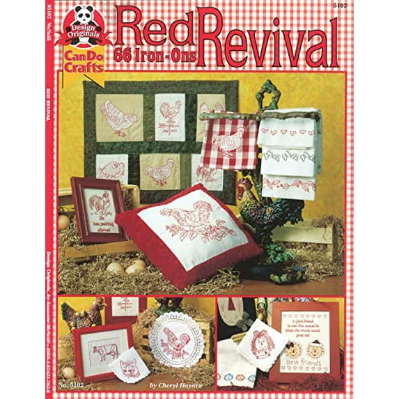 Pre-Owned Red Revival: 66 Iron Ons (Paperback) by Cheryl Haynes