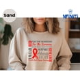 thumbnail image 1 of Red Ribbon Heart Disease Awareness Sweatshirt SWEATSHIRT All Size S-5XL, 1 of 5