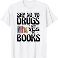 thumbnail image 1 of Red Ribbon Week Say No To Drugs Say Yes To Books Drug Free T-Shirt, 1 of 4