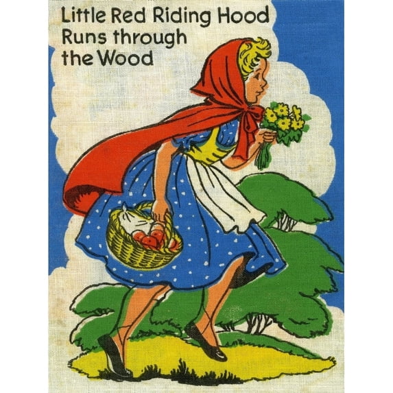 Red Riding Hood Poster Print By Mary Evans Peter And Dawn Cope Collection (18 X 24)