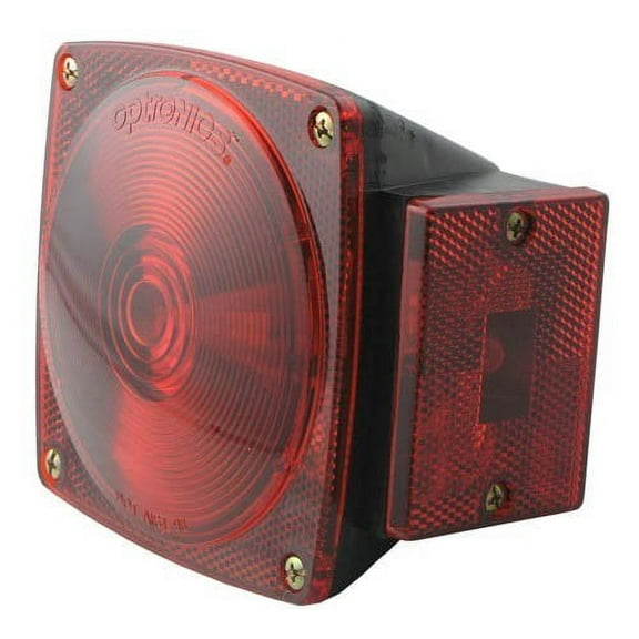 Red Right-Side RV-Type Stop/Tail/Turn Lights (1 per pack)
