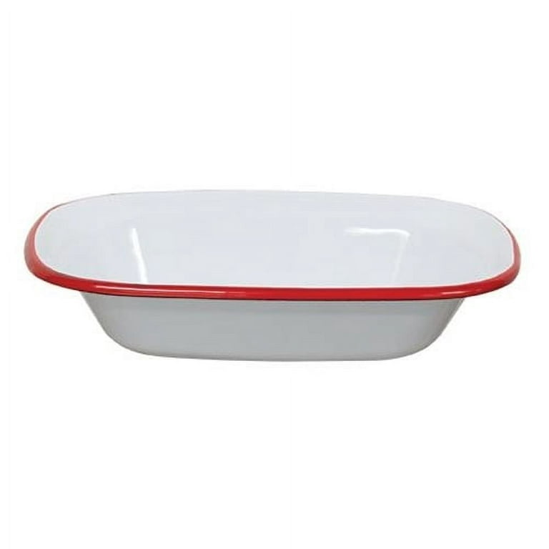 Enamel Baking Dish White