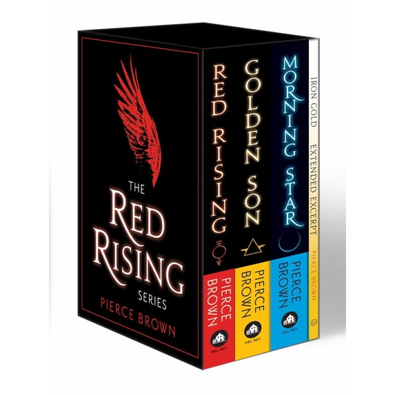 Red Rising 3-Book Box Set: Red Rising, Golden Son, Morning Star, and an Exclusive Extended Excerpt of Iron Gold (Hardcover)