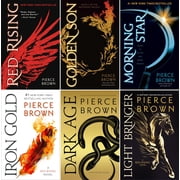 Red Rising Series Vol 1-6 Collection 6 Books Set by Pierce Brown Red Rising, Golden Son, Morning Star, Iron Gold, Light Bringer, Dark Age
