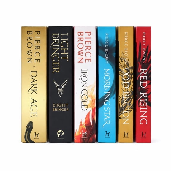 Red Rising Series Vol. 1-6 by Pierce Brown, 6 Books (Paperback)
