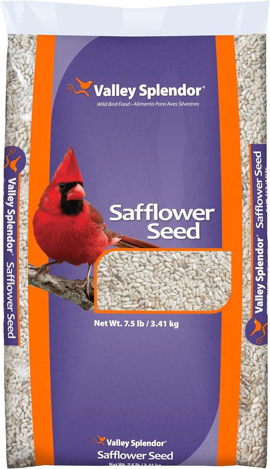 Red River 00216 Valley Splendor Safflower Spree Bird Seed, 7.5 Pounds