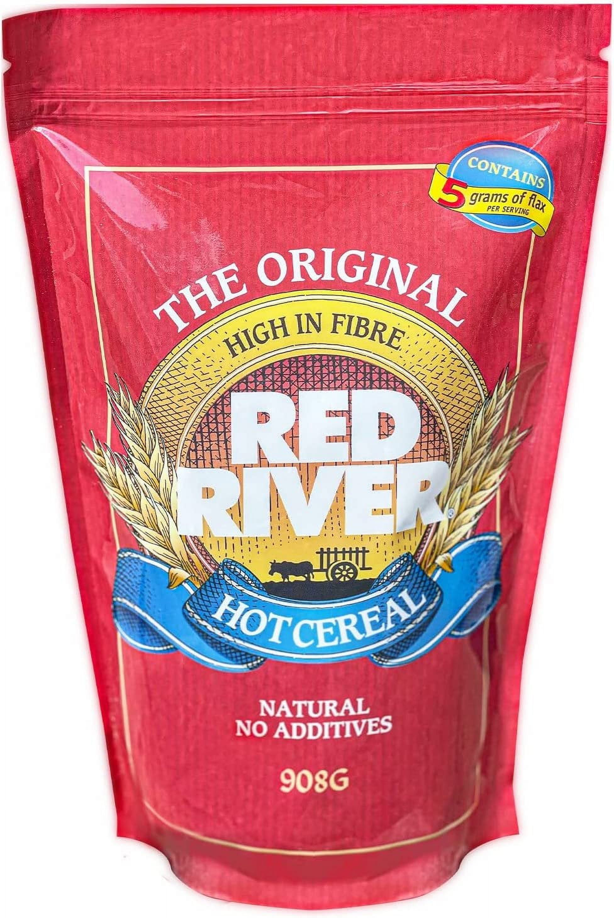 Red River Cereal - Cracked Wheat Hot Cereal 908g Made in Canada at Arva Flour Mills - All Natural, No-Additives 1-Pack