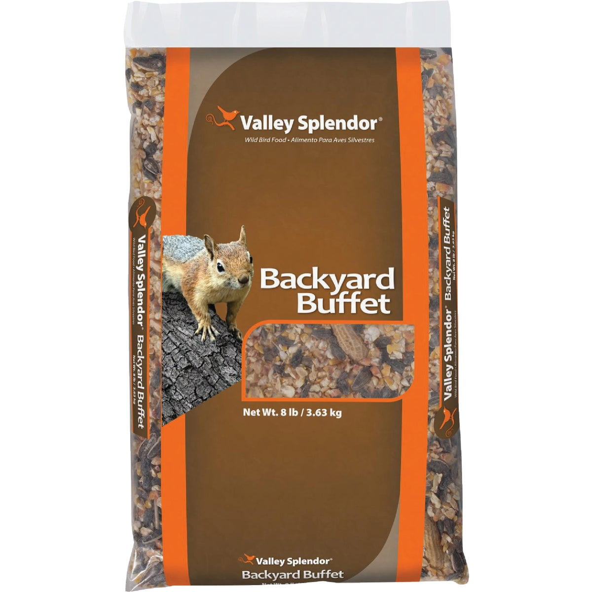 Red River Commodities Backyard Buffet Bird Seed - Seeds - 8 Lb Box — Home & Garage Storage, Stackable Design