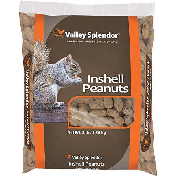 Red River Commodities Bird Treats, Inshell Peanuts, 3 lb Bag