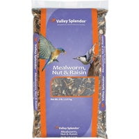 Red River Commodities Valley Splendor Mealworm, Nut, & Raisin Blend Bird Food - Pack of 10