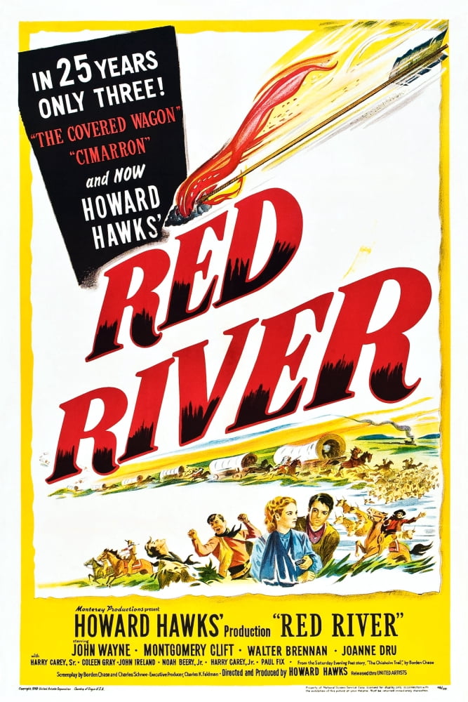 Red River US Canvas Art - (11 x 17)