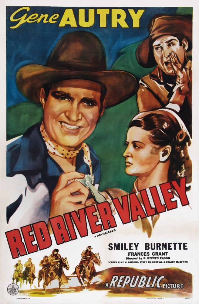 Red River Valley U Canvas Art - (24 x 36)