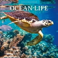 Red Robin 2025 Ocean Life Wall Calendar, Premium Paper, Hangable 12