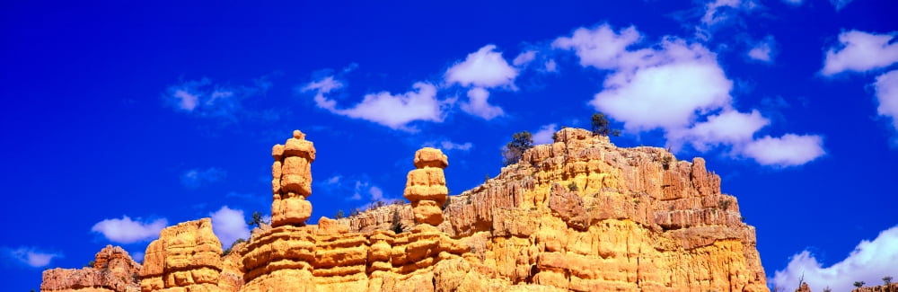 Red Rock Area Bryce Canyon National Park Utah Canvas Art - Panoramic Images (27 x 9)