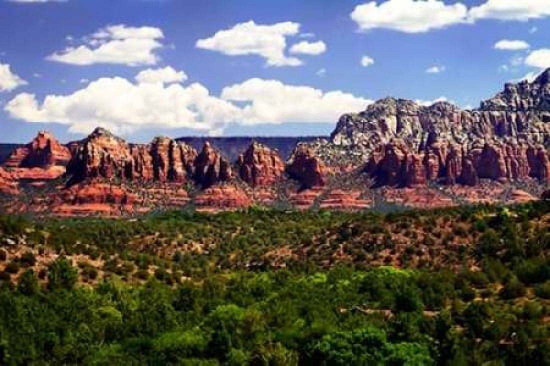 Red Rock Canyon I Canvas Art - Alan Hausenflock (20 x 28)