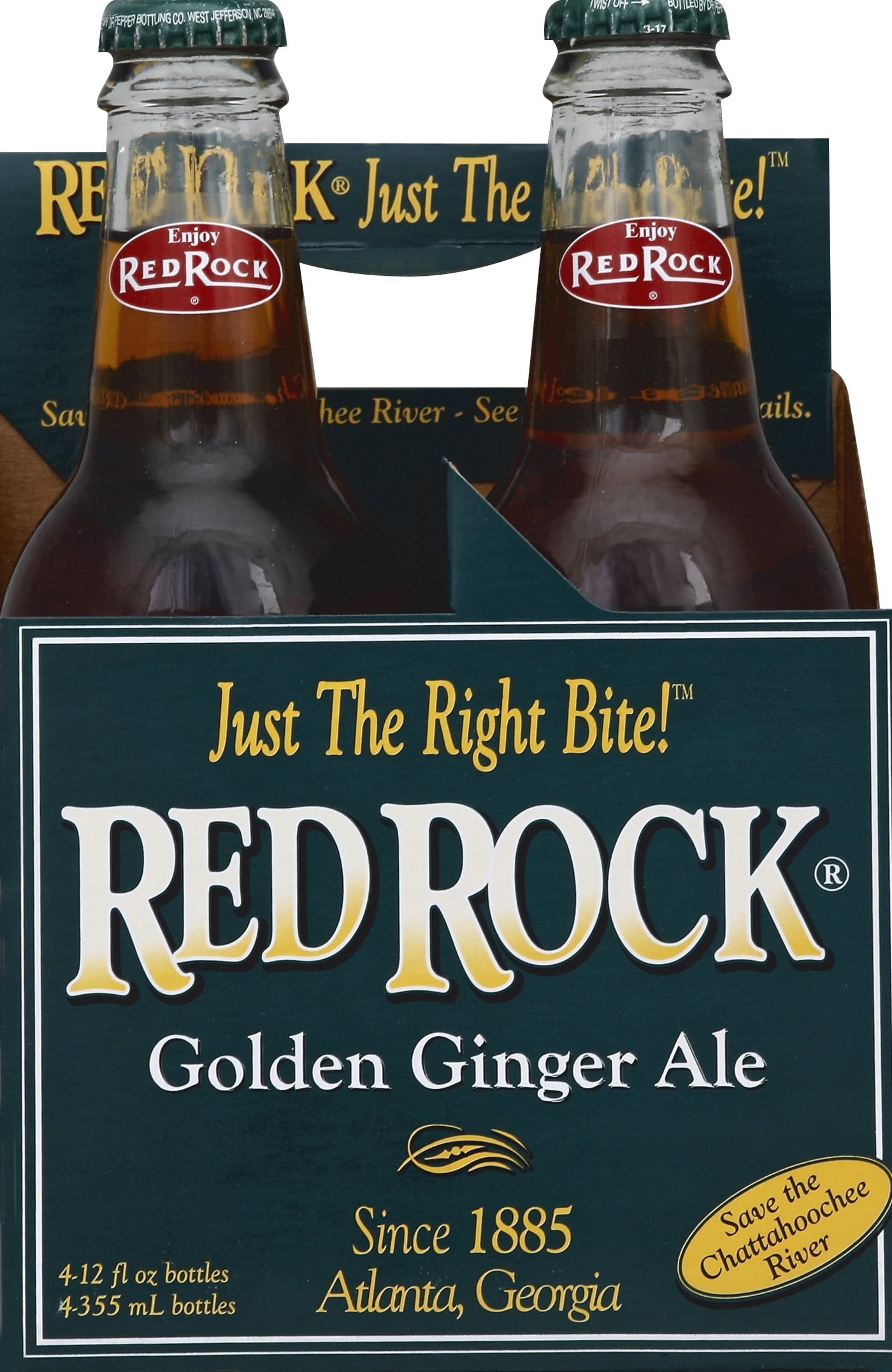 Red Rock Golden Ginger Ale, 12 Fl. Oz., 4 Count