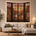 thumbnail image 1 of Red Rock Mesa with Cacti in Desert Valley, Dreamy Rustic for Nature Lovers, Southwest Scenery Home Decor, Housewarming Gift, Tapestry Wall Hanging for Bedroom and Living Room, 1 of 7