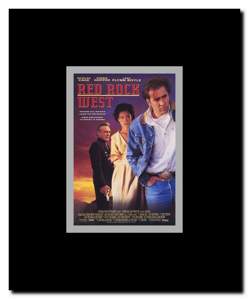Red Rock West Framed Movie Poster