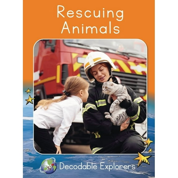 Red Rocket (Tm) Readers Decodable Explor Rescuing Animals: Fluency Boost, (Paperback)