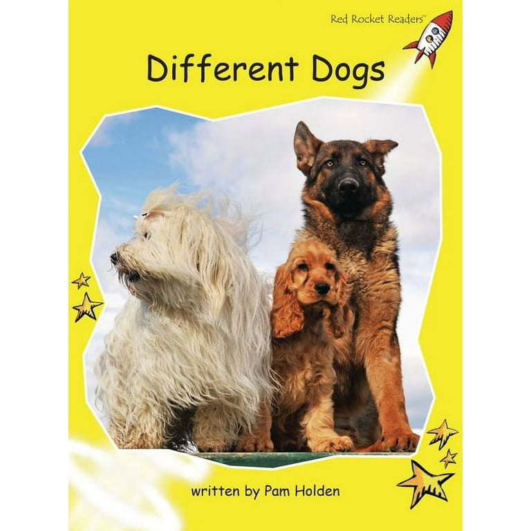 Red Rocket (Tm) Readers Early Level 2 Different Dogs, (Paperback