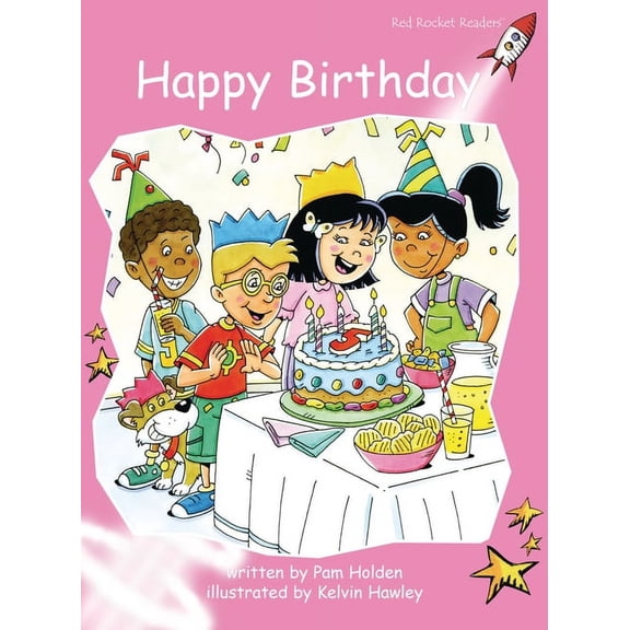 Red Rocket (Tm) Readers Pre-Reading Leve Happy Birthday, (Paperback)
