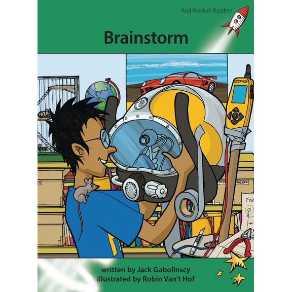 Red Rocket (Tm) Readers Advanced Fluency Brainstorm, (Paperback)