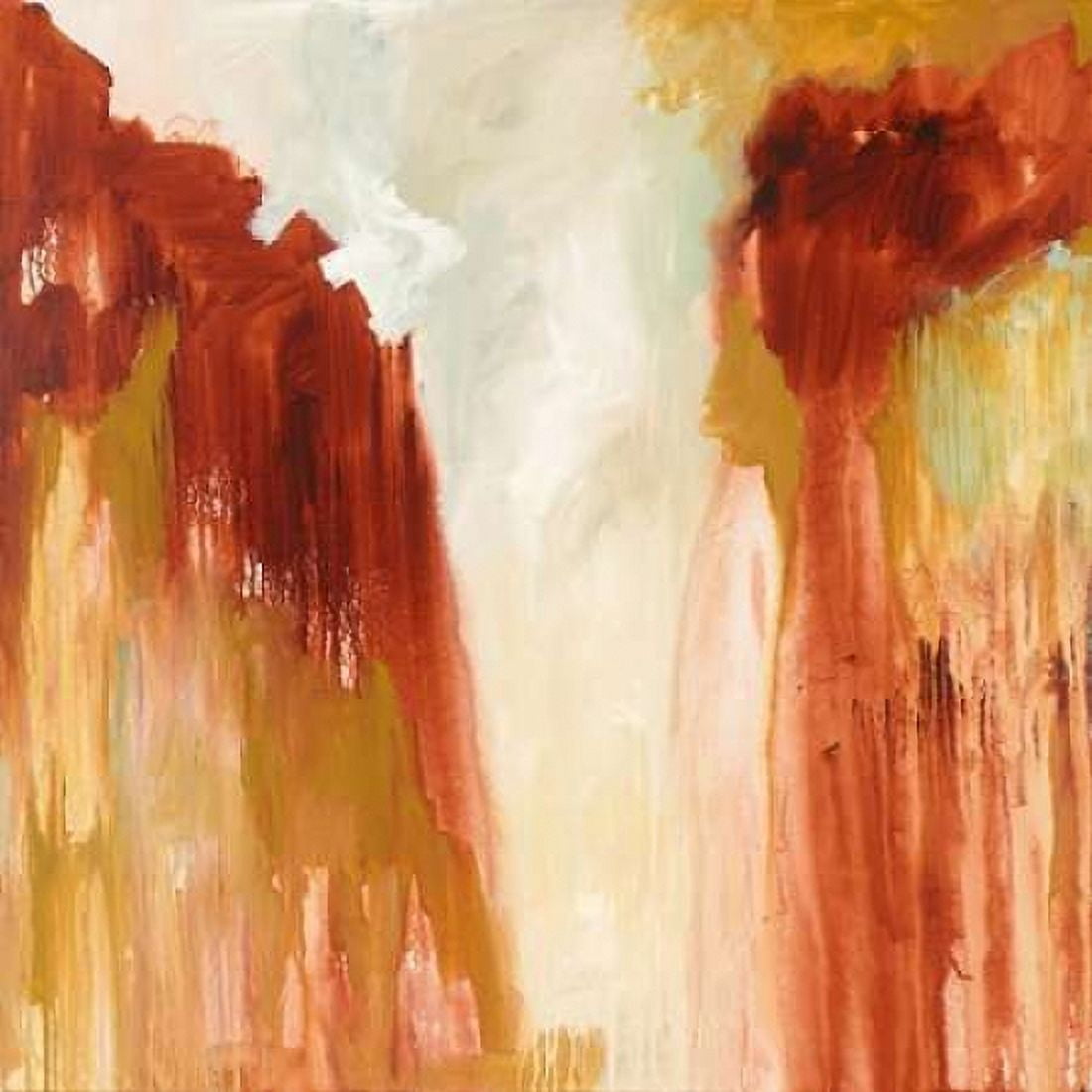 Red Rocks Canvas Art - Edith Phelps (24 x 24)